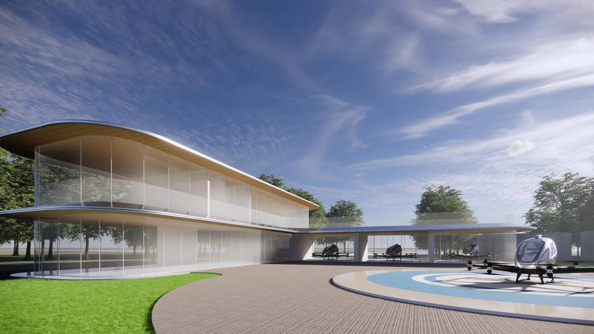 北方首个eVTOL环海低空文旅交通综合枢纽示范基地项目落子青岛西海岸新区