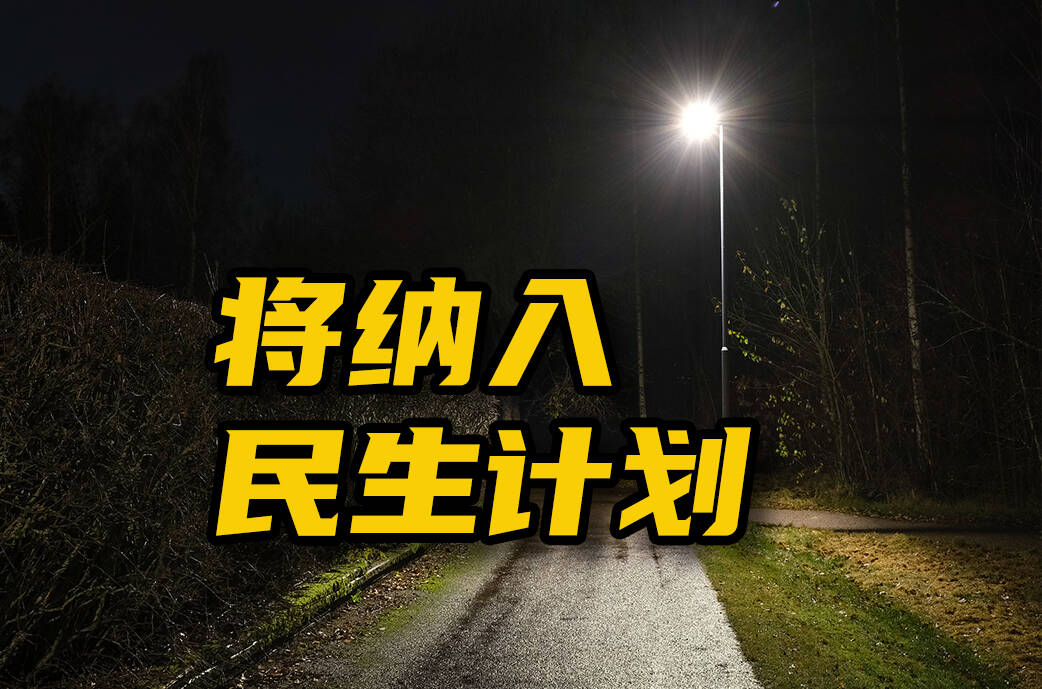 网络问政·办实事 | 留言后 镇政府将路灯安装纳入民生计划