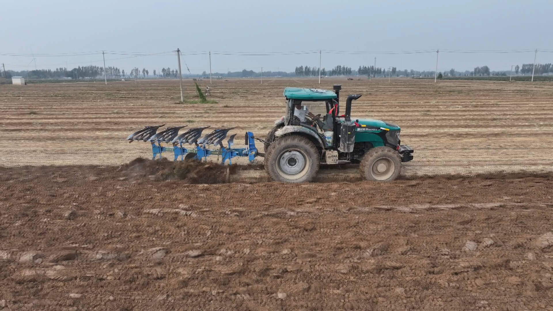 夏津:社会化服务备秋种 抢时深翻筑根基