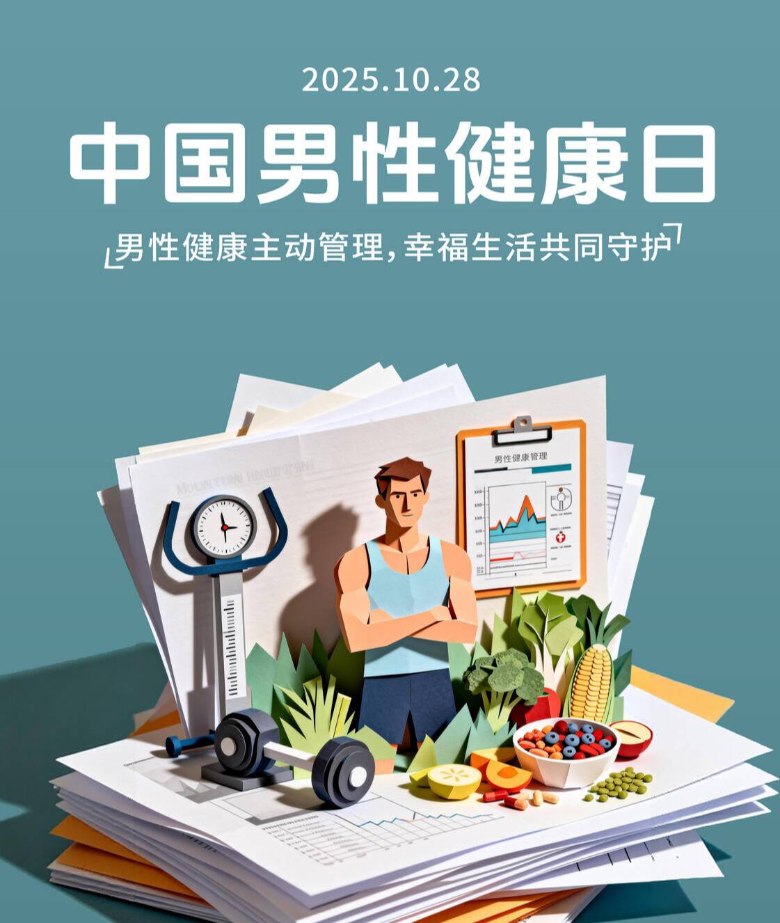 中国男性健康日|男性健康主动管理 幸福生活共同守护