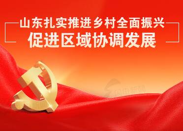 山东扎实推进乡村全面振兴 促进区域协调发展︱学习贯彻党的二十届四中全会精神