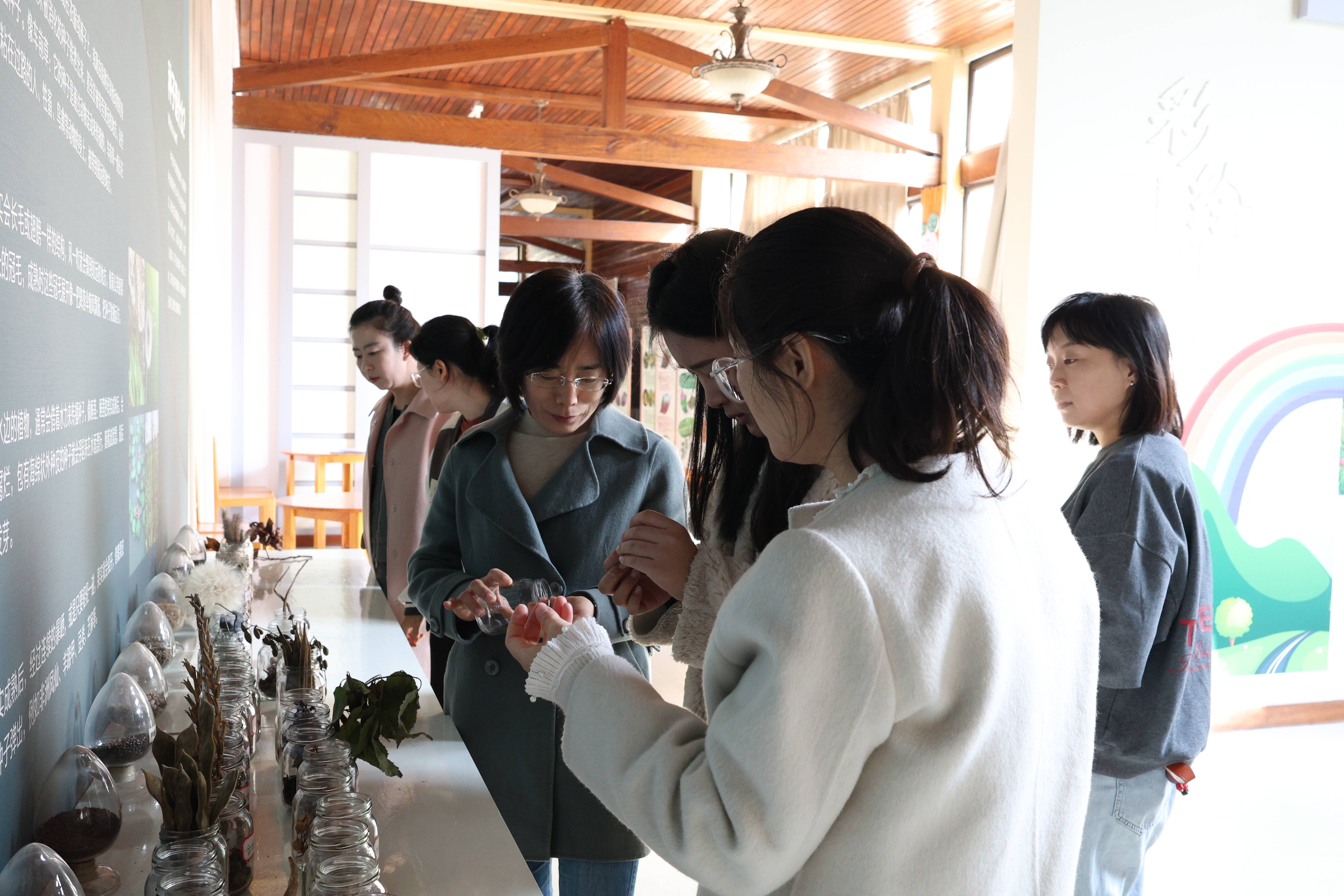 滨州青年干部植物园里上“自然课” 巧手“解锁”秋日奥秘