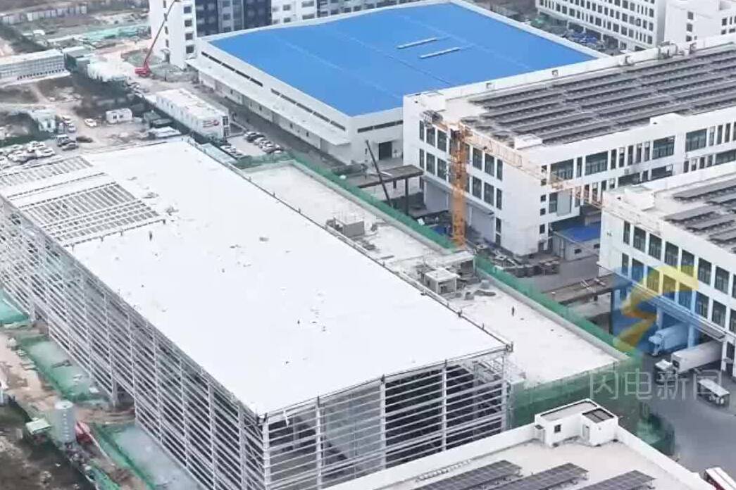 德州食品科技产业园公共冷库项目主体完工 计划年底竣工投产