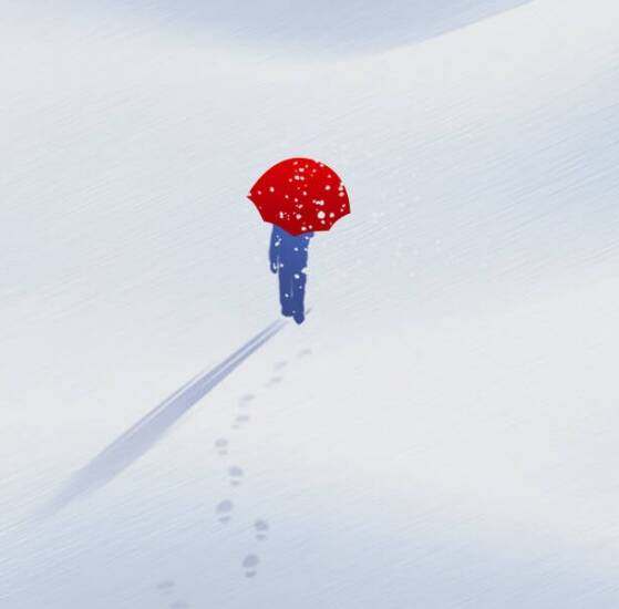 闪电海报丨小雪：小雪气寒将雪矣 地寒未盛雪未大