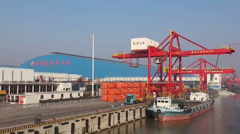 梁山港获评国家级“四星级”绿色港口