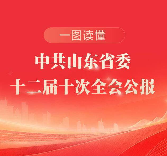 一图读懂中共山东省委十二届十次全会公报