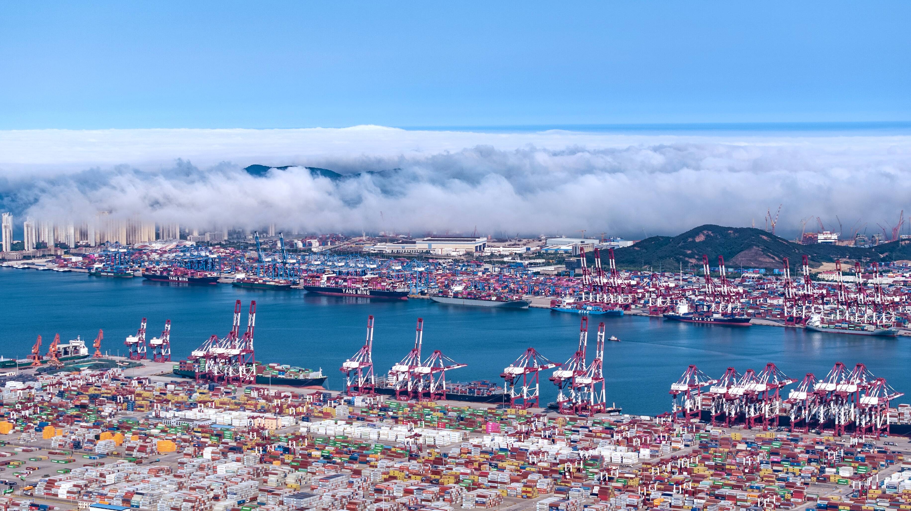 “云港通•关港通2.0”平台发布 助力青岛口岸大宗散货作业提质升级