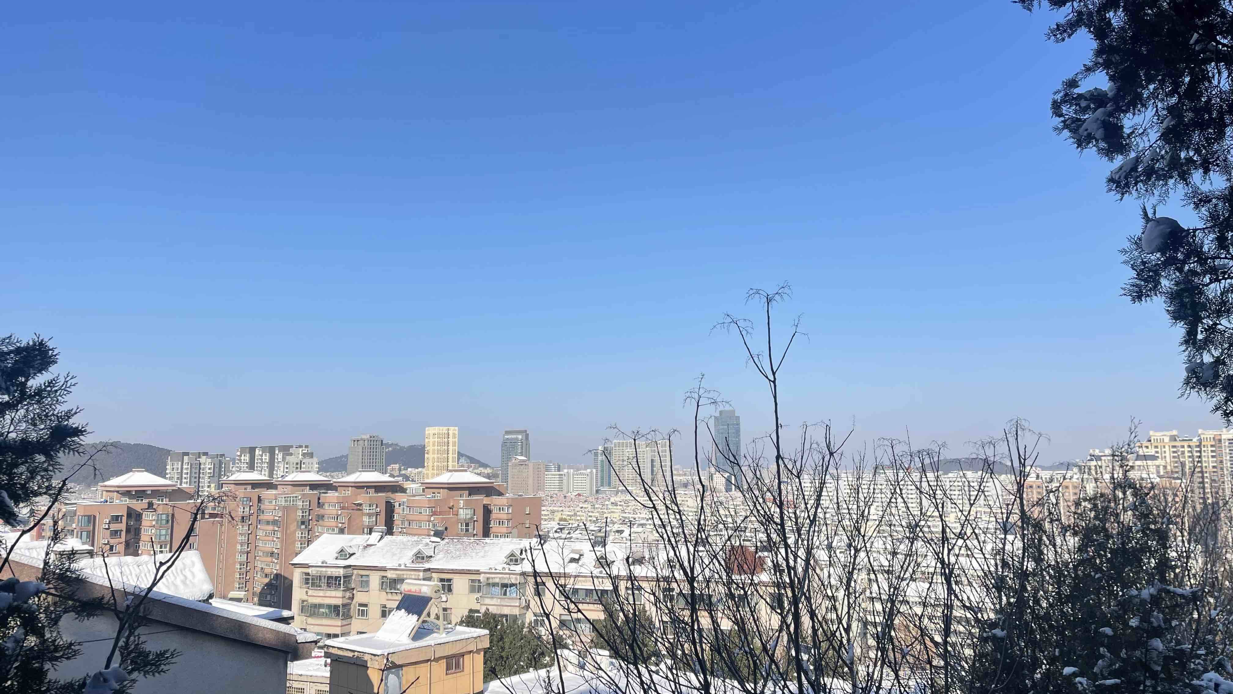 气温回升 山东省气象台14日11时解除道路结冰橙色预警