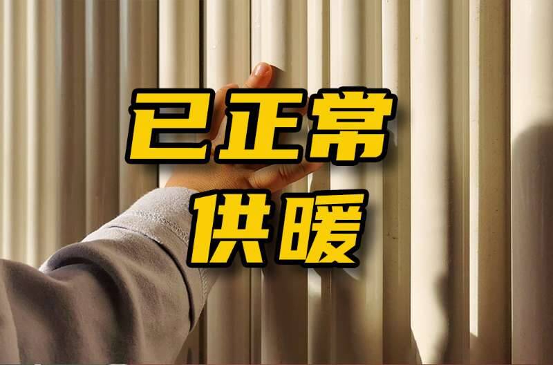 网络问政·办实事｜网友：经村集体督促协调 小区实现正常供暖了