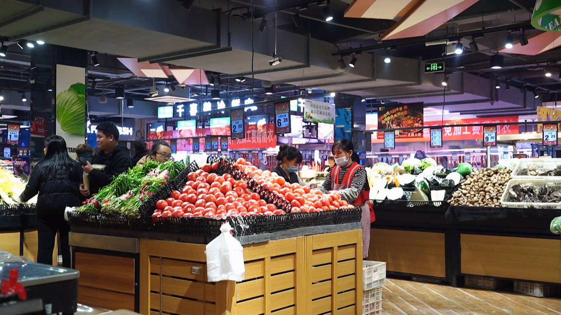 联播关键词|节日市场供应足