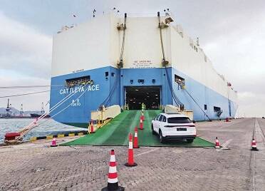 烟台港商品车码头新年生产实现开门红