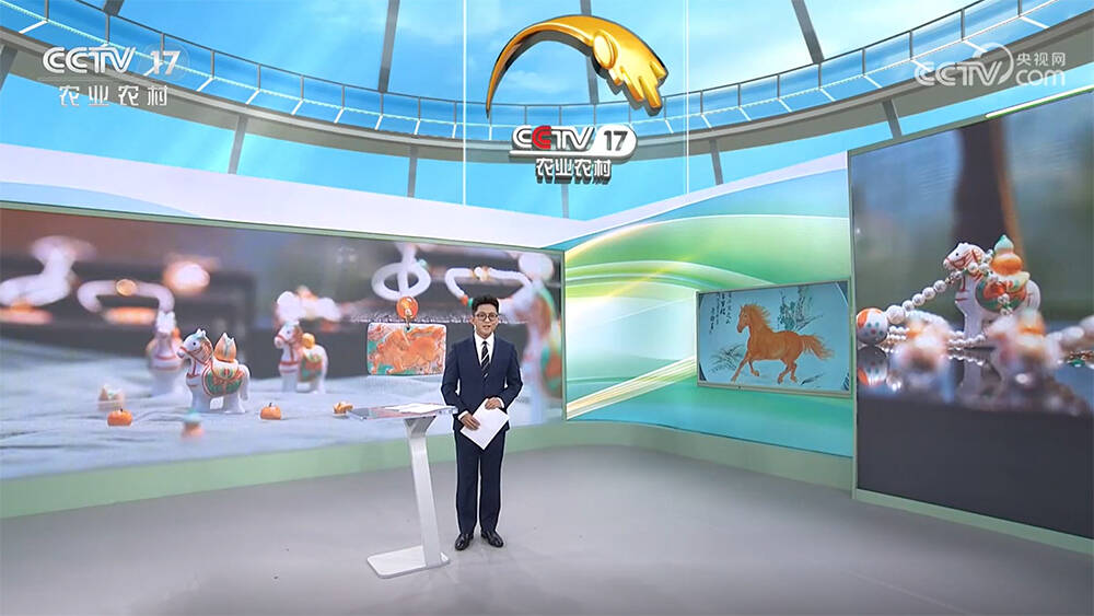 央视聚焦德州红绿彩：非遗作品年轻化 马年元素焕发新年味