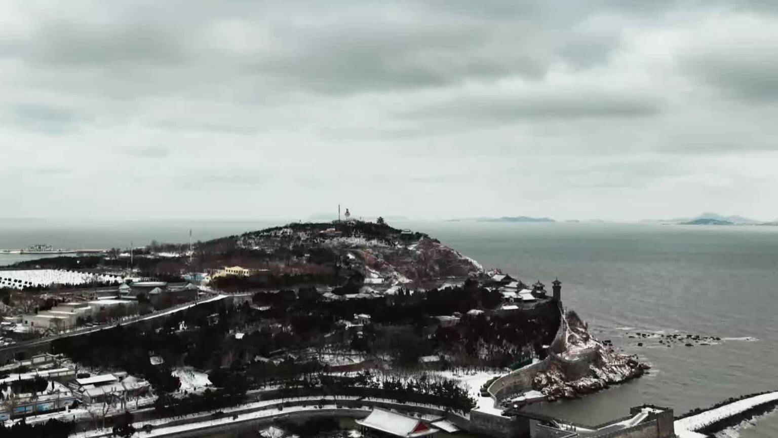 雪后蓬莱:琼花满世间 山海皆成诗