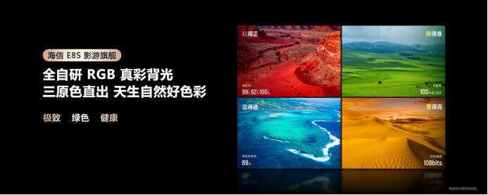 海信发布2026影游旗舰E8S新品 开启RGB-Mini LED换代风暴