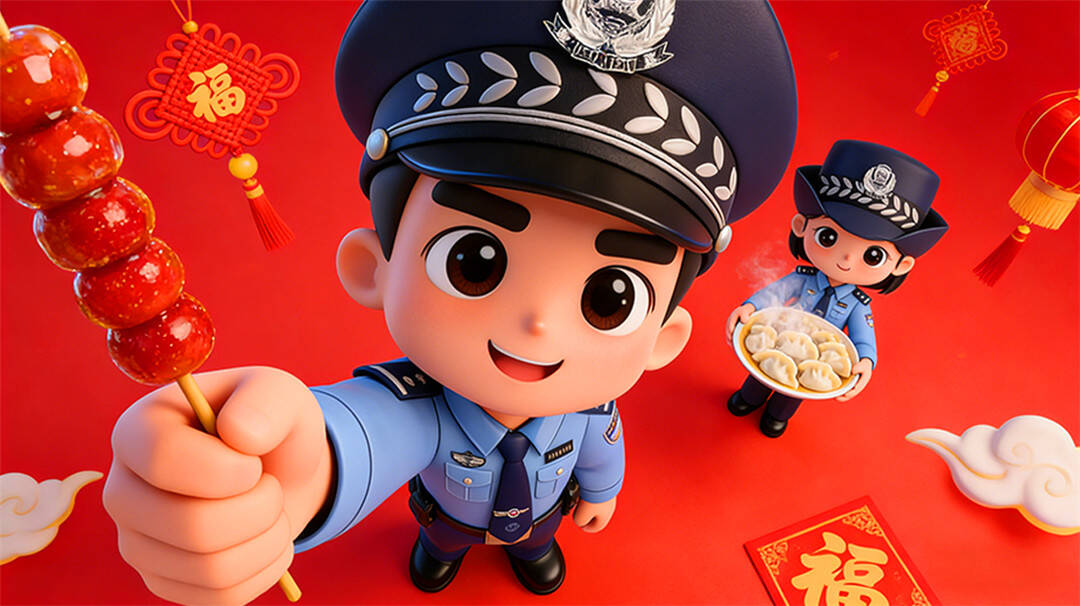 青岛市南公安原创卡通IP“警小暖”“警小南”正式上线(图2)