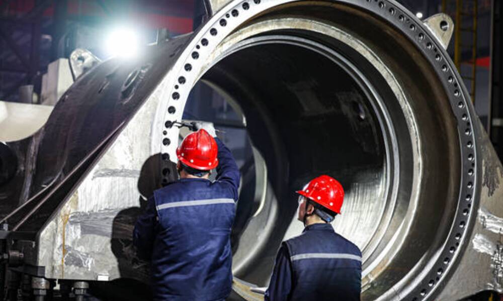 2026新春走基层丨东营海上风电装备制造产业集聚区——驭风而行 向海图强