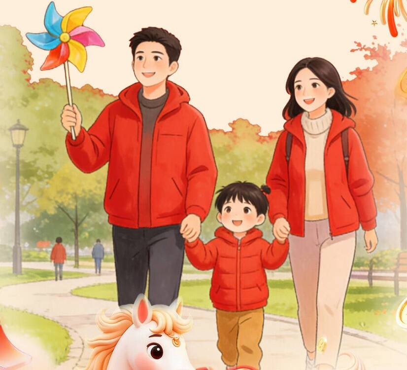 闪电海报丨乐购新春:送穷踏青·春市寻宝