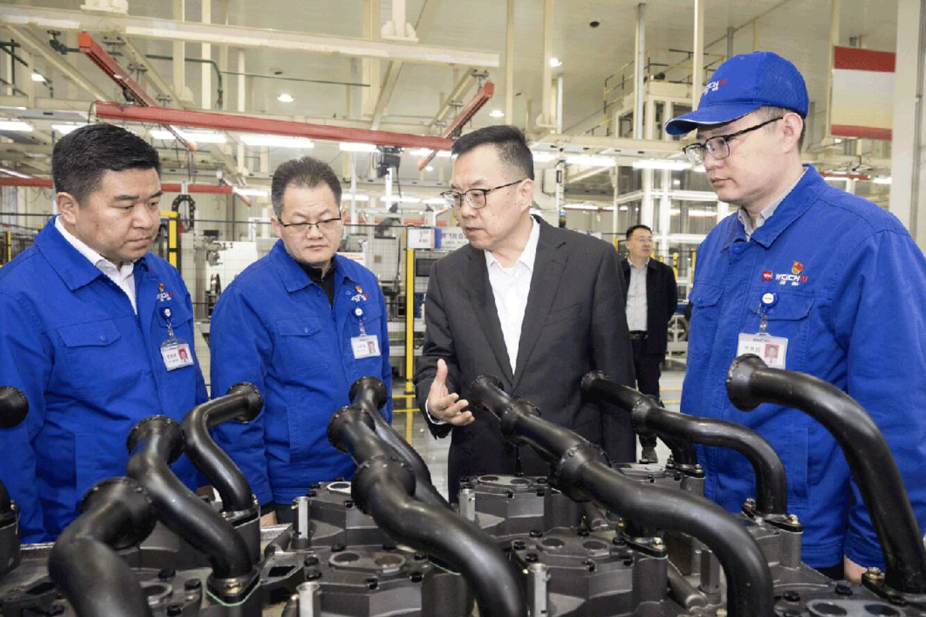 集团领导调研复工复产工作并看望慰问一线员工