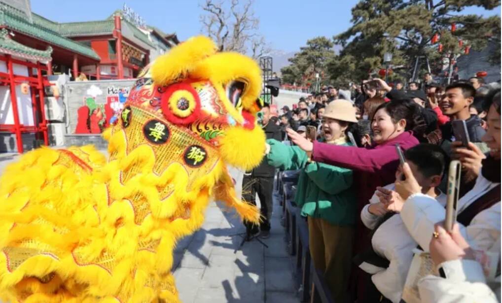 泰安春节假日经济活力迸发 文旅融合年味浓