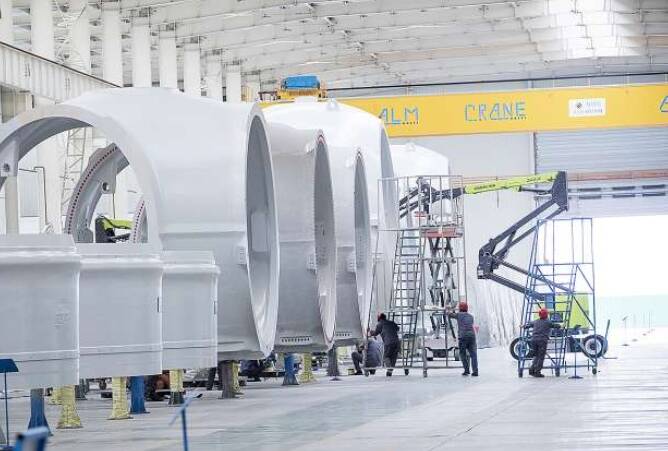 铸造“捕风巨兽”的“中国心” 滨州企业突破超大型风电轮毂国际性铸造难题