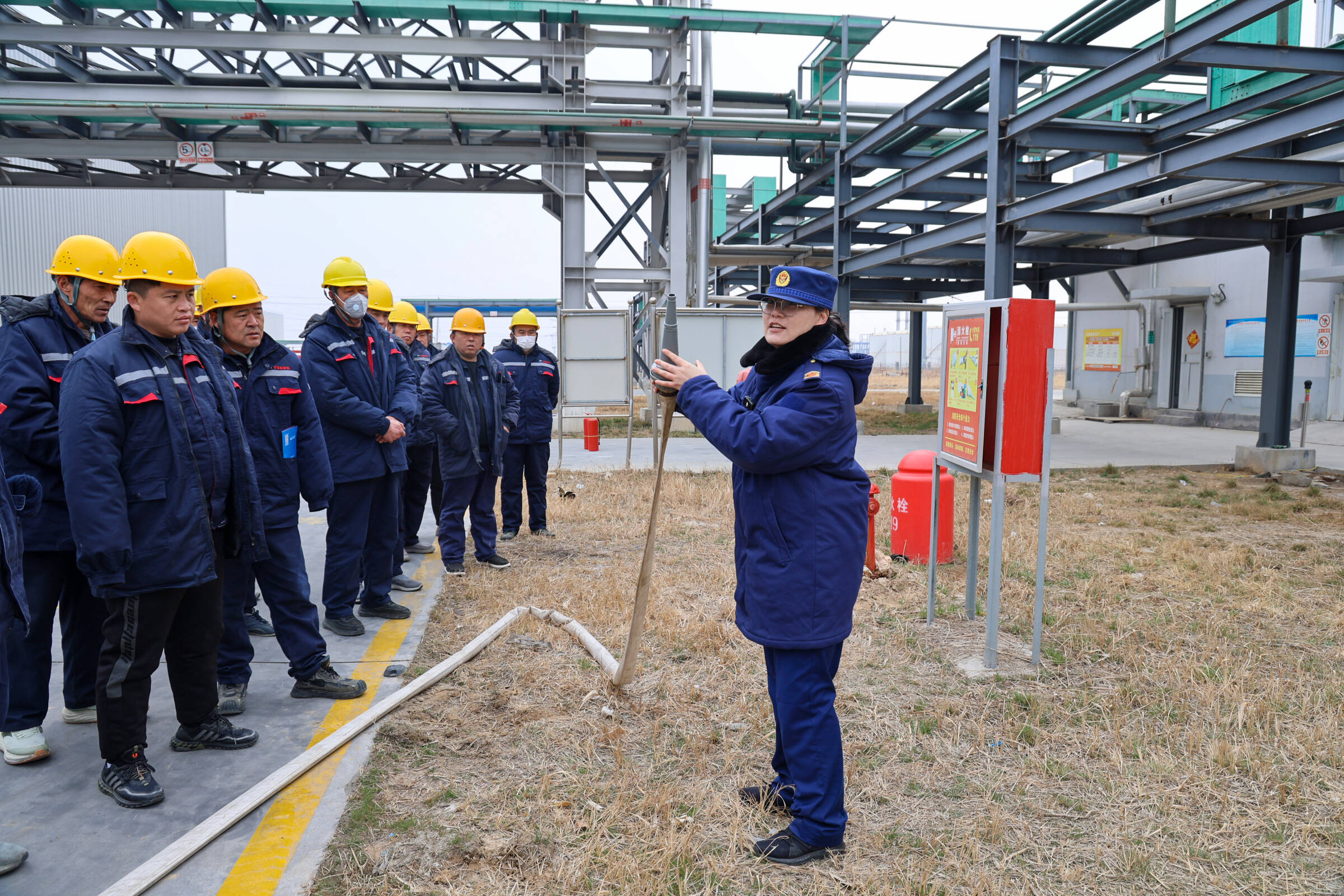 滨州沾化：开工先讲安全课 消防助力企业筑牢复工“安全线”