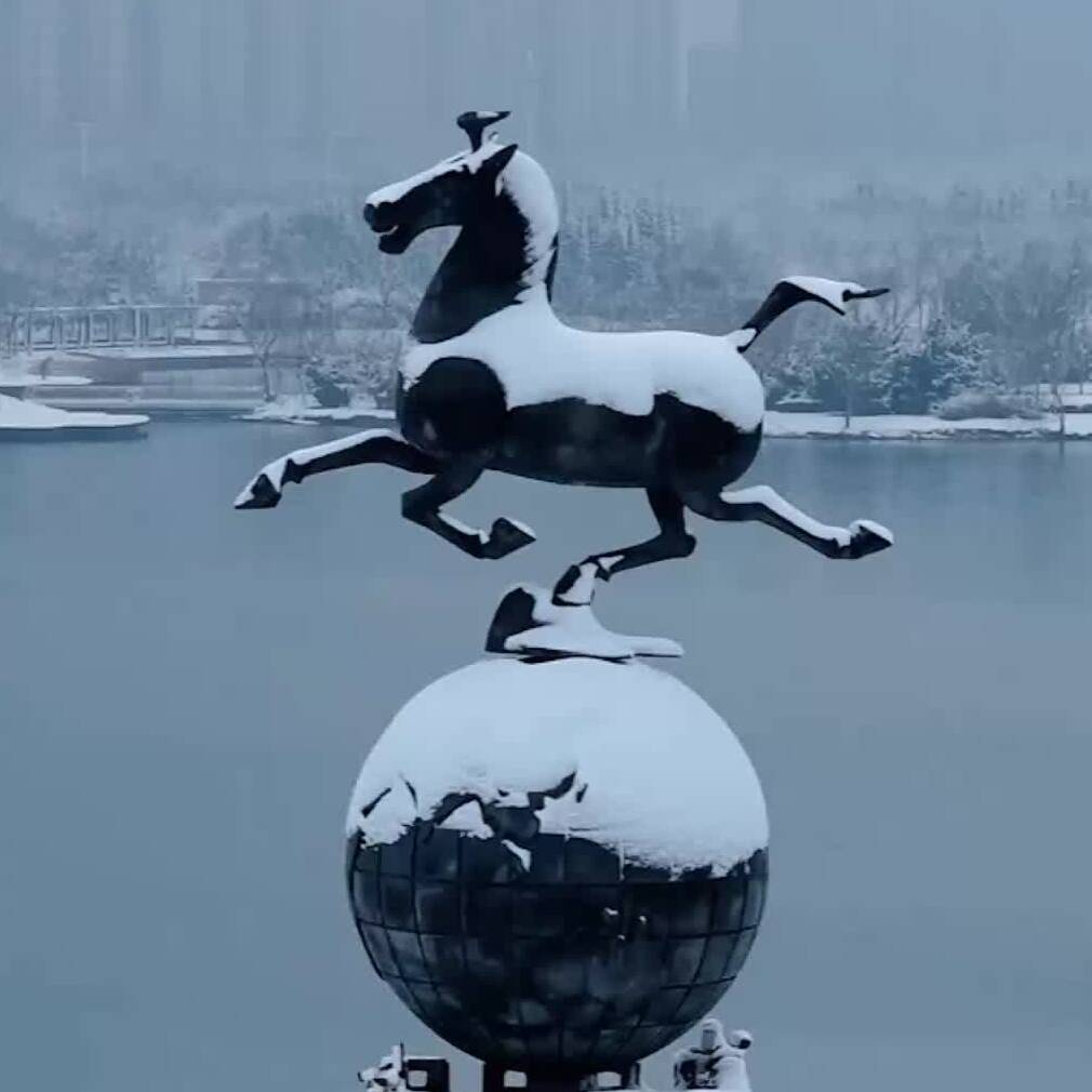 德州黑板报 | 雪落德州 邀您共赏春日雪景