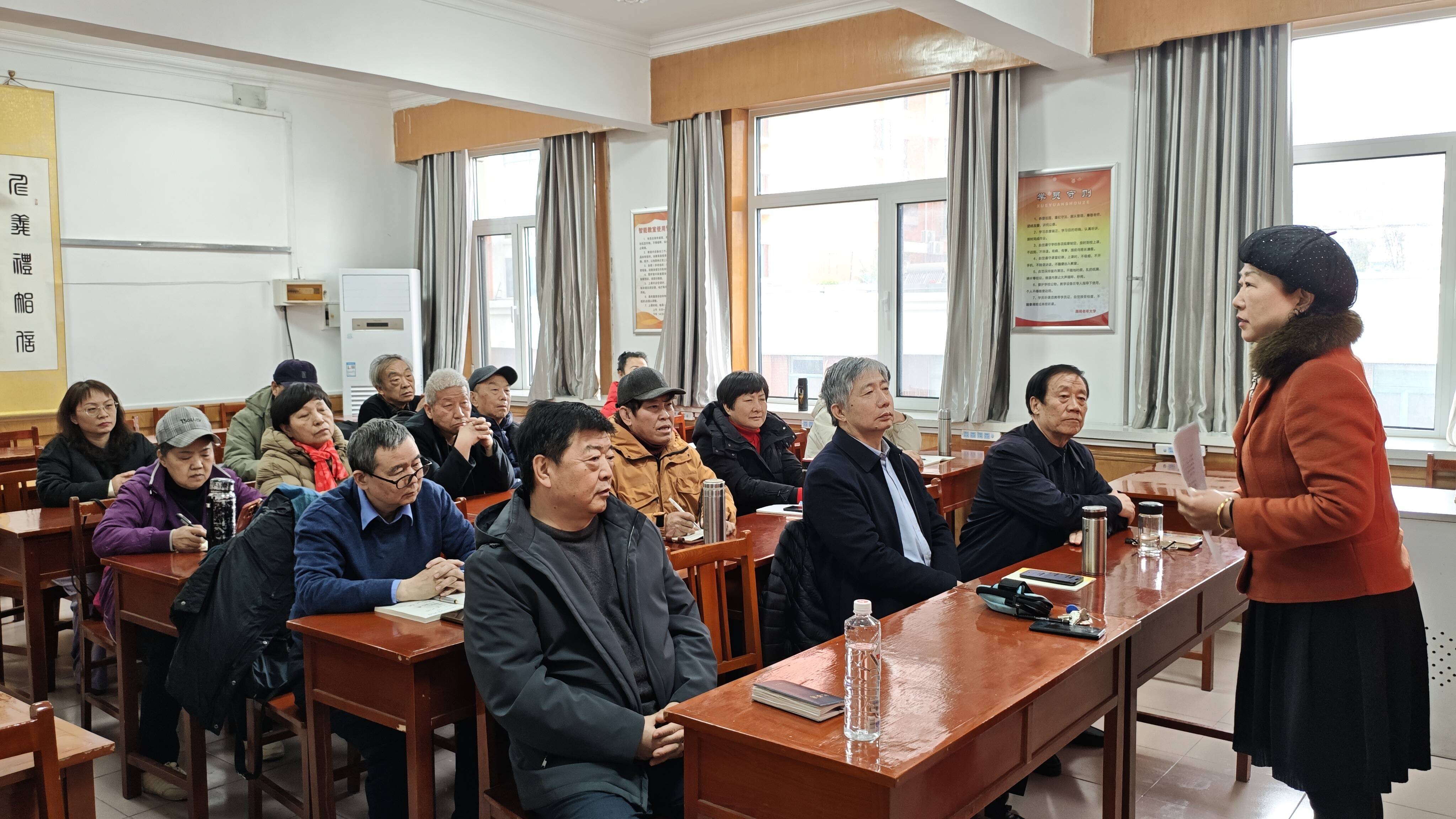 以文润心 以笔抒怀 济铁老年大学文学创意写作班正式开班