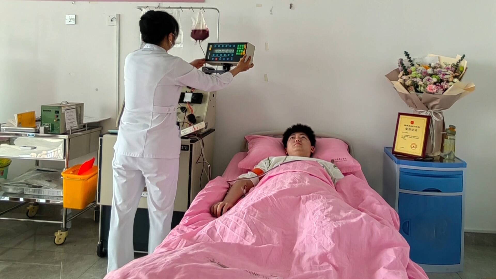 接棒父愿！聊城21岁大学生千里奔赴，返乡捐献造血干细胞