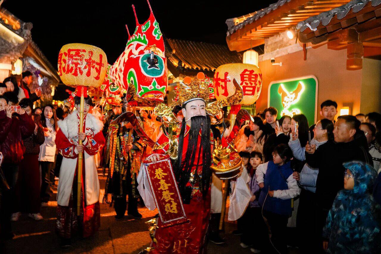 春满鲁源泉城送福！尼山鲁源村文旅巴士穿梭泉城派送春日惊喜(图7)