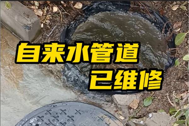 网络问政·办实事 | 留言后 自来水管道已维修