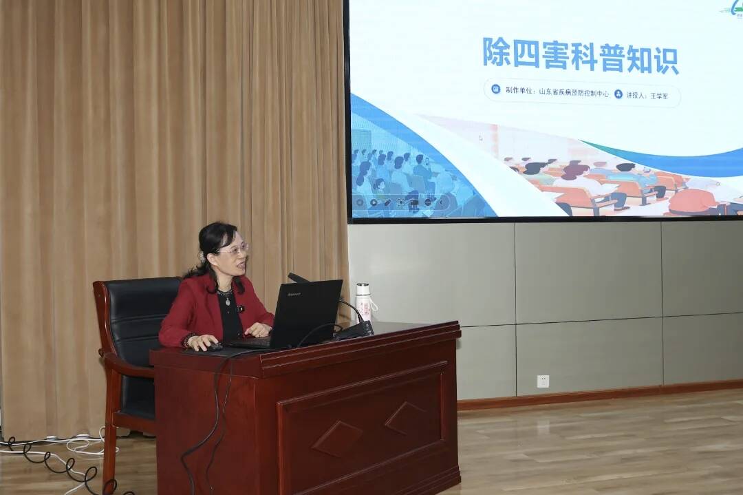 健康科普进乡村 惠民服务暖人心——山东省“健康科普行—万场健康知识讲座”暨疾控科普大讲堂走进济南市章丘区西石河村