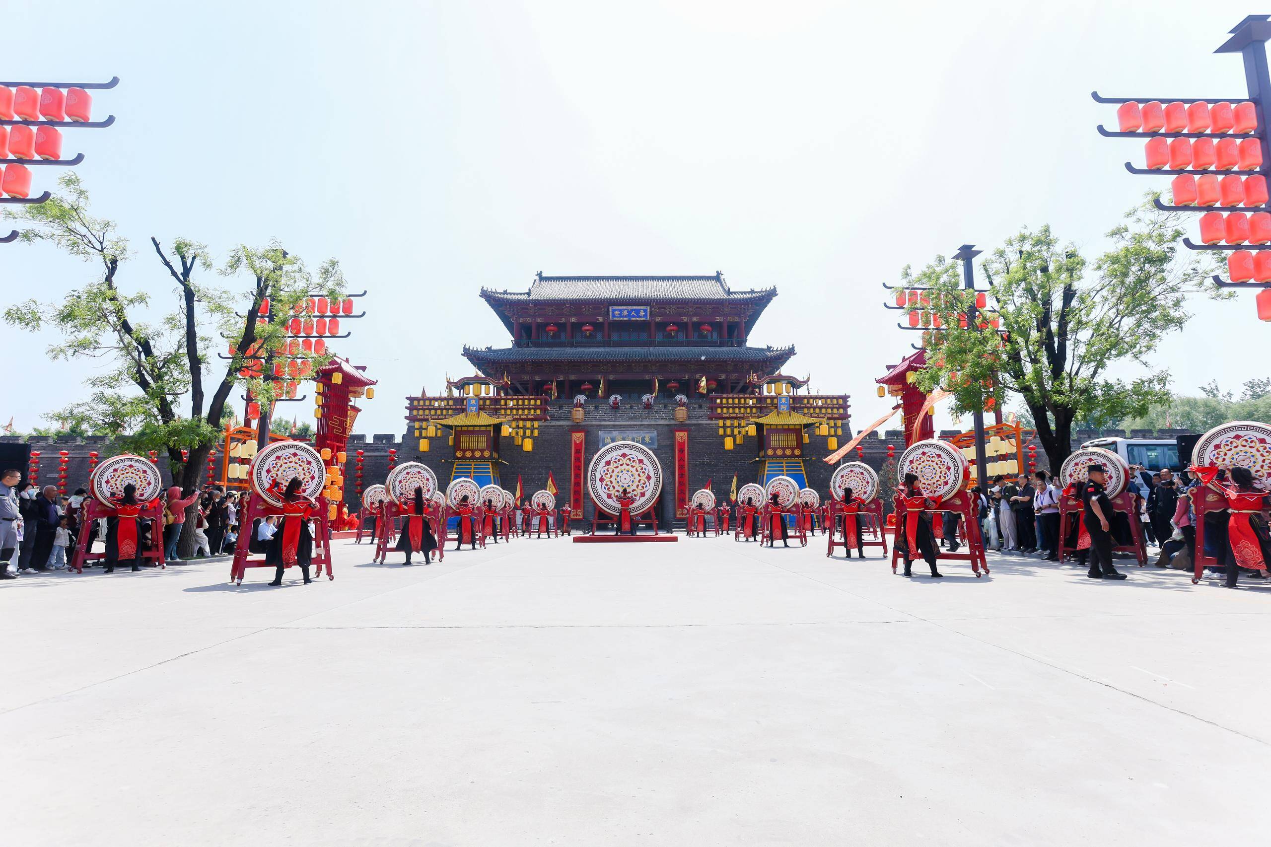 2026年聊城市沿黄沿运文旅融合主流媒体采风活动｜东阿阿胶城开城仪式氛围感拉满 一秒穿越古今