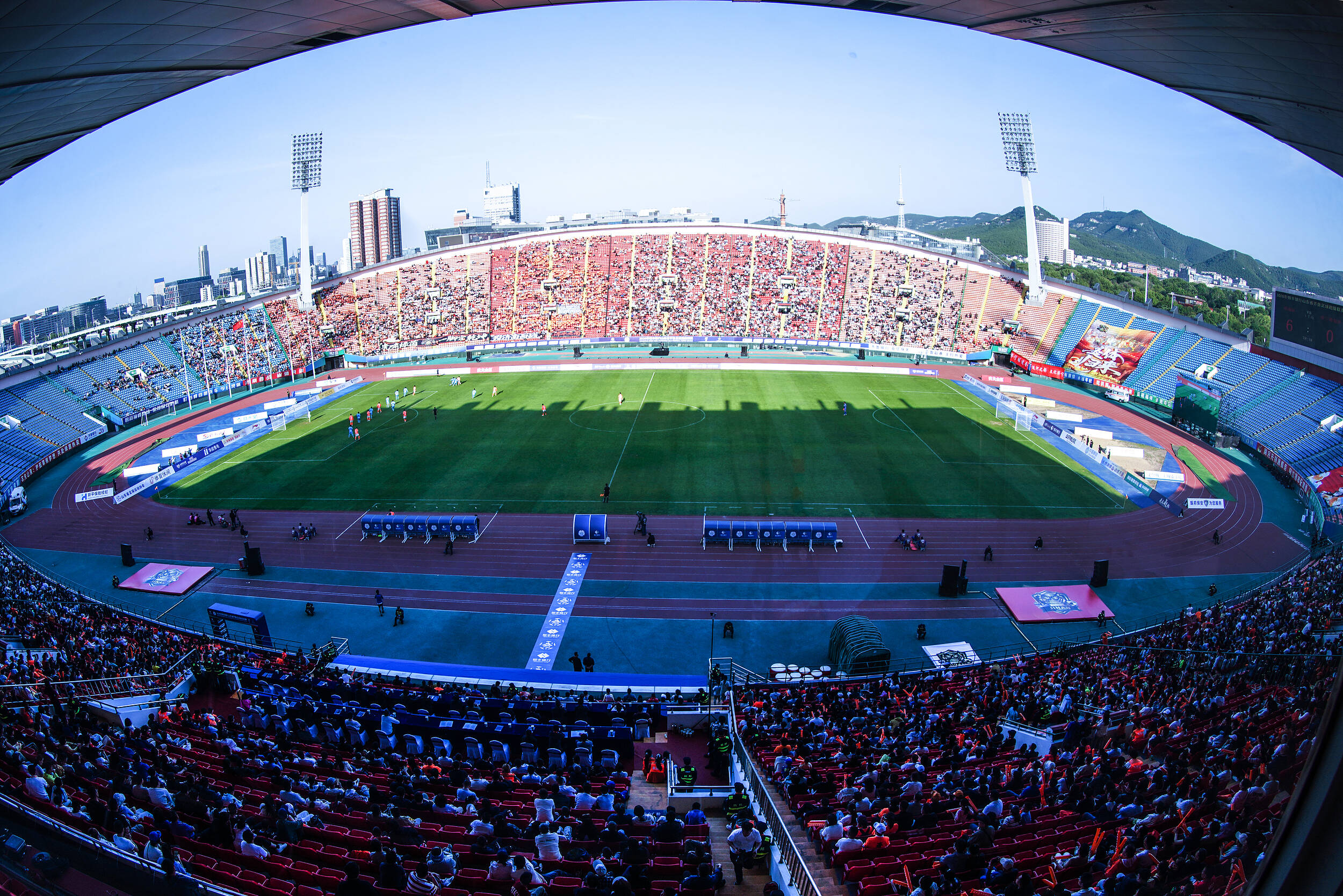 齐鲁超赛济南赛区揭幕战打响 济南队取得开门红