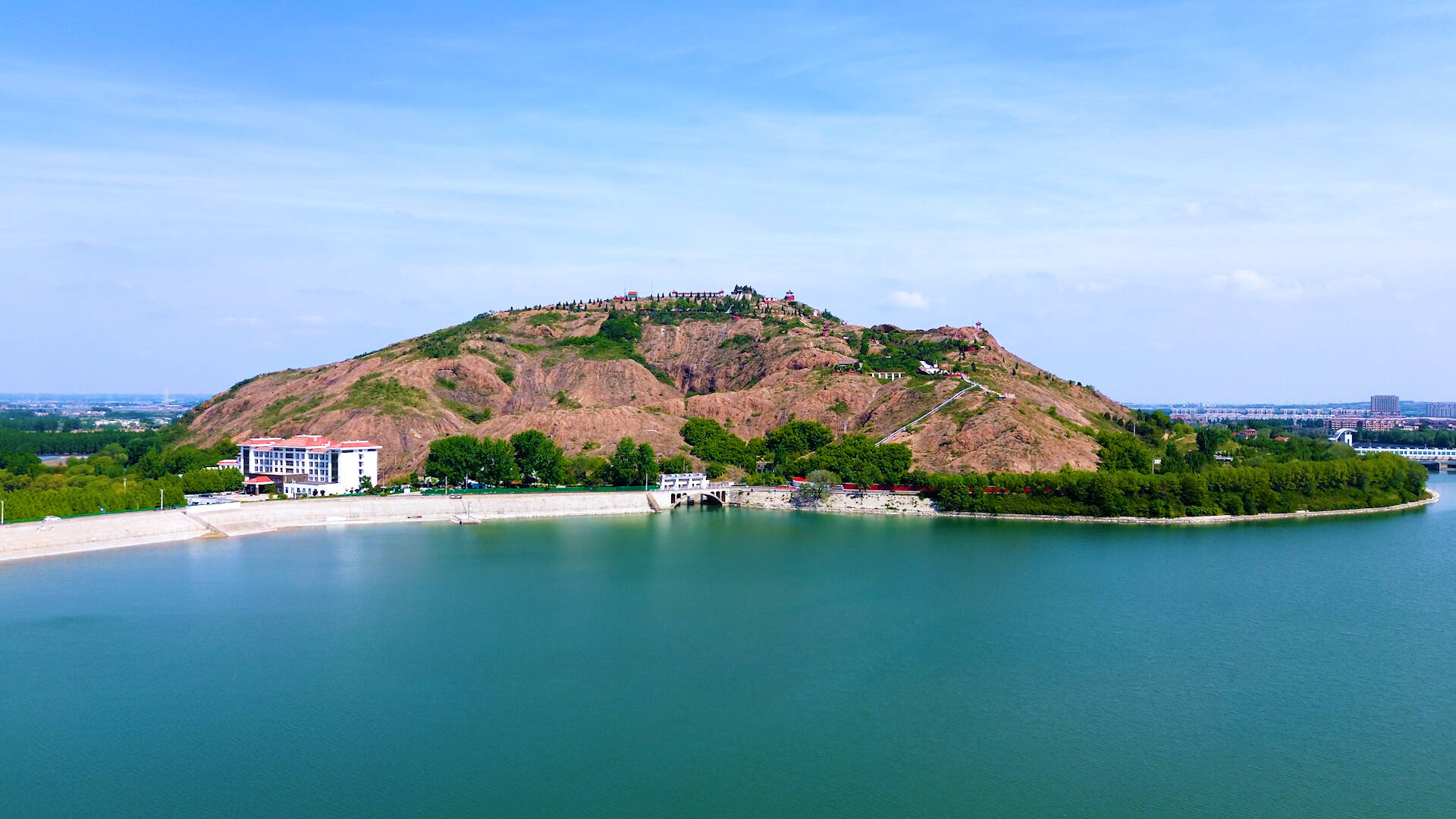 景美，鱼鲜，周末到潍坊峡山游玩！