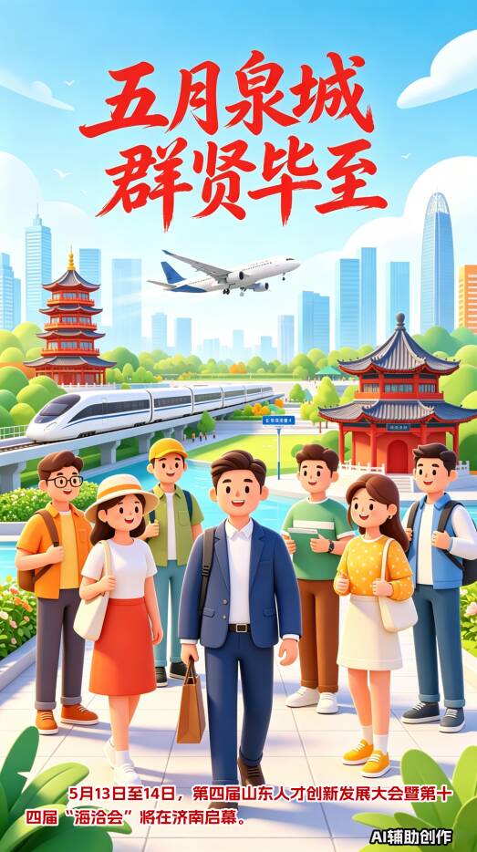 灼言·AI漫评｜以人才出彩，成就齐鲁精彩