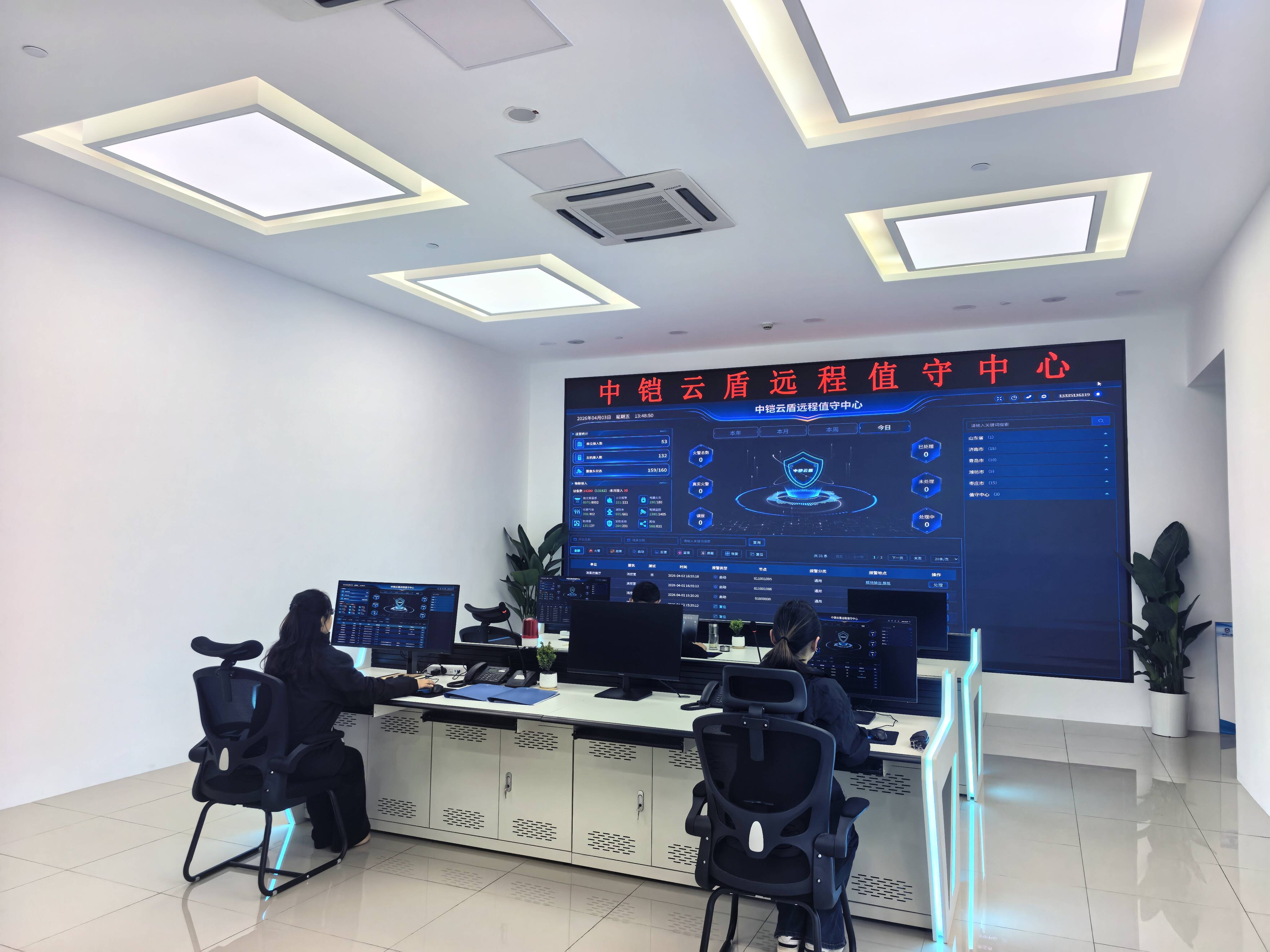 国字号孵化育新 智慧消防标准化示范项目智慧远程值守中心在济南高新区正式启用