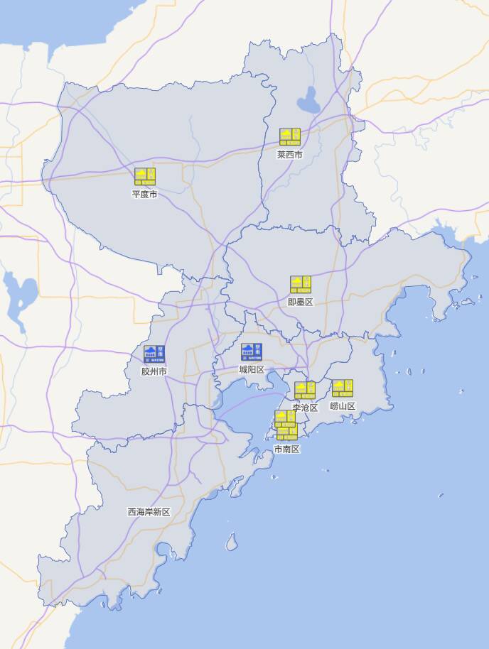暴雨黄色预警 青岛启动防汛四级应急响应