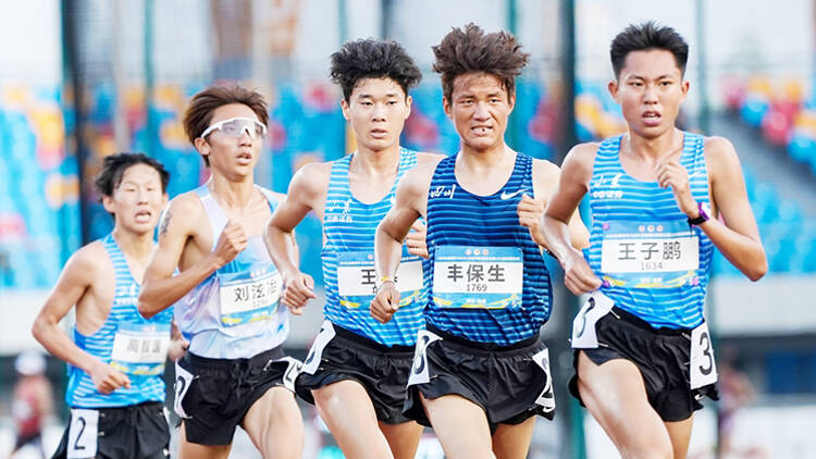 双冠加冕 淄博小将王子鹏闪耀全国青年田径锦标赛