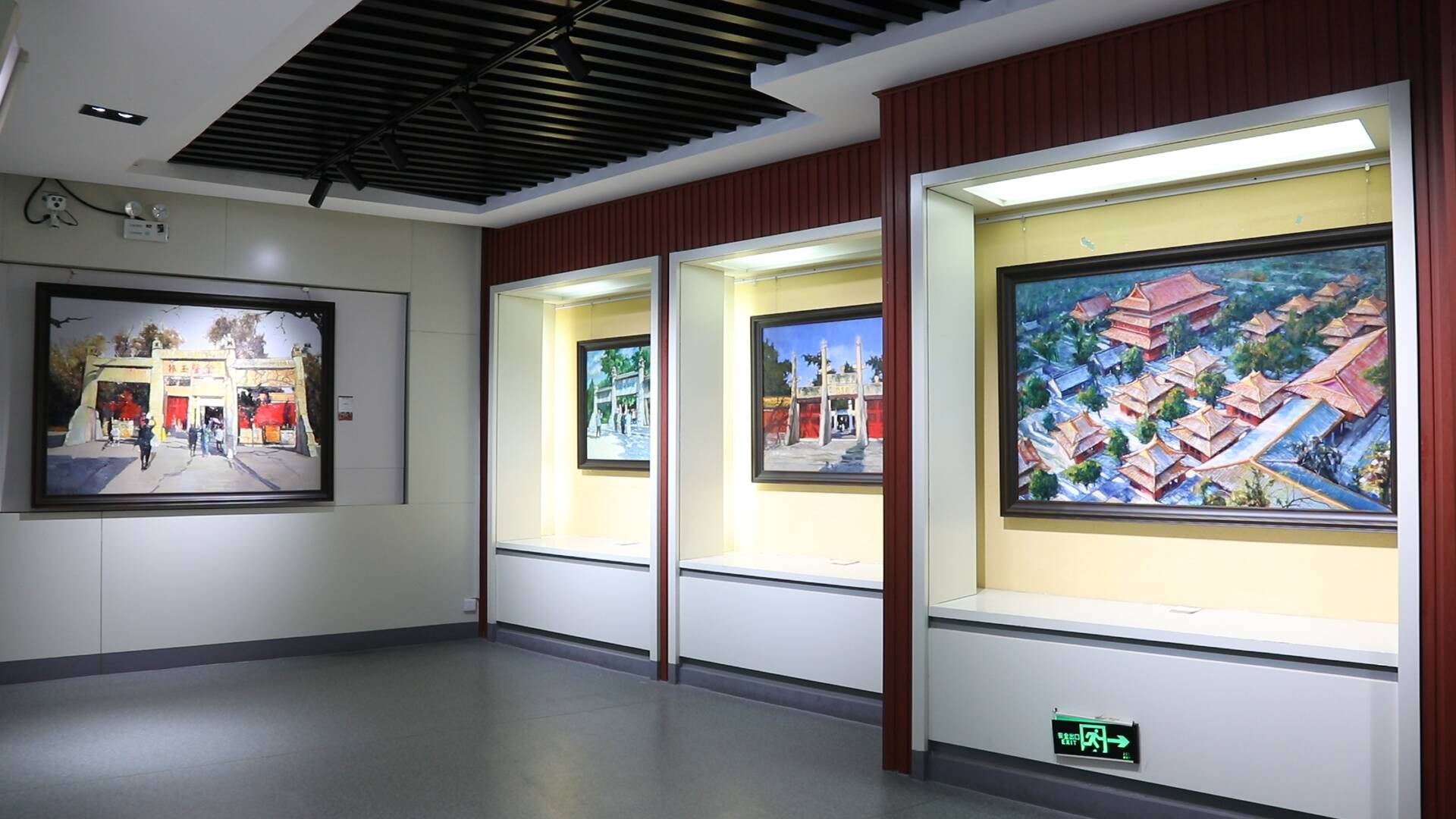 《儒风・水韵》油画作品展在聊城大学开展
