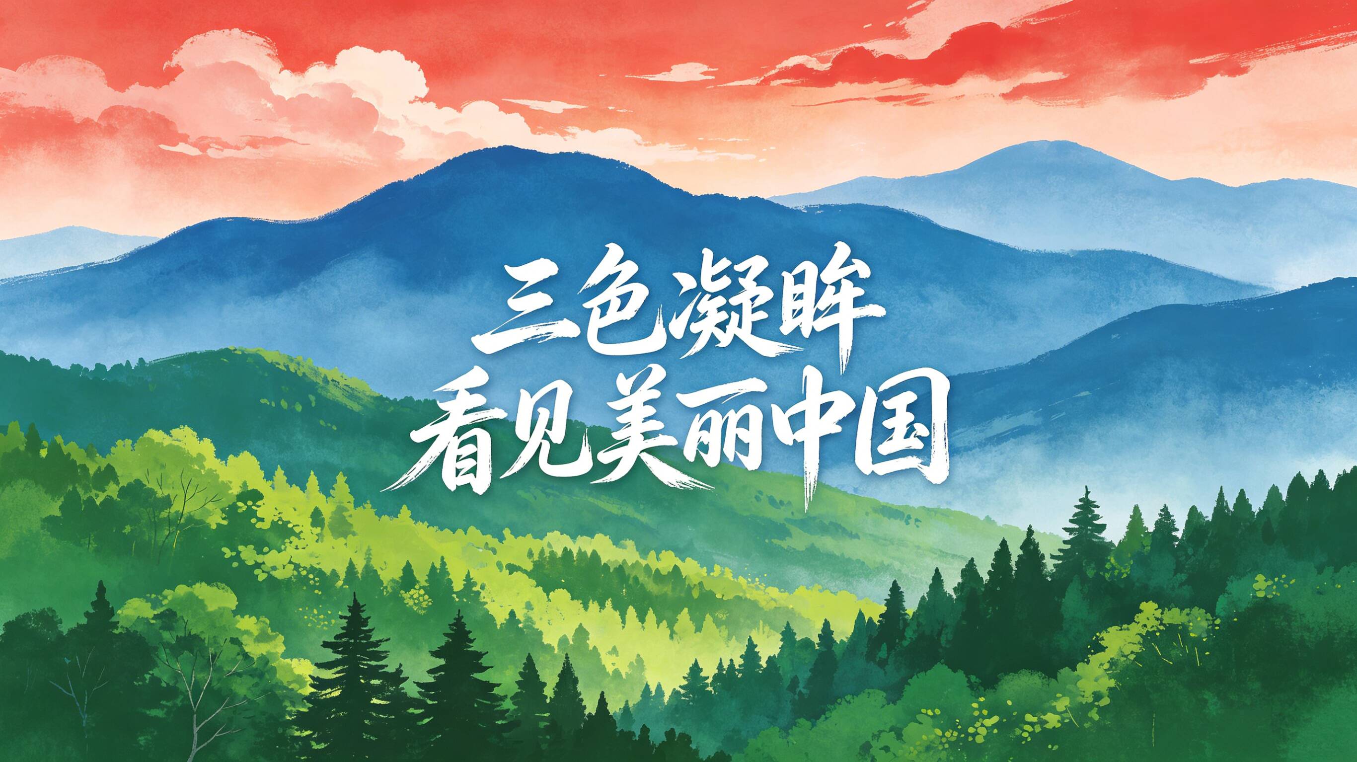 美丽中国行｜三色凝眸 看见美丽中国