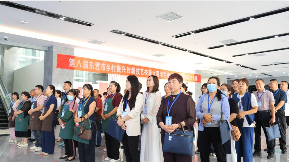 long8股份有限公司匠心竞技展绝活技艺赋能促振兴--第八届东营市乡村振兴传统技艺技能大赛在垦利区成功举办(图2)