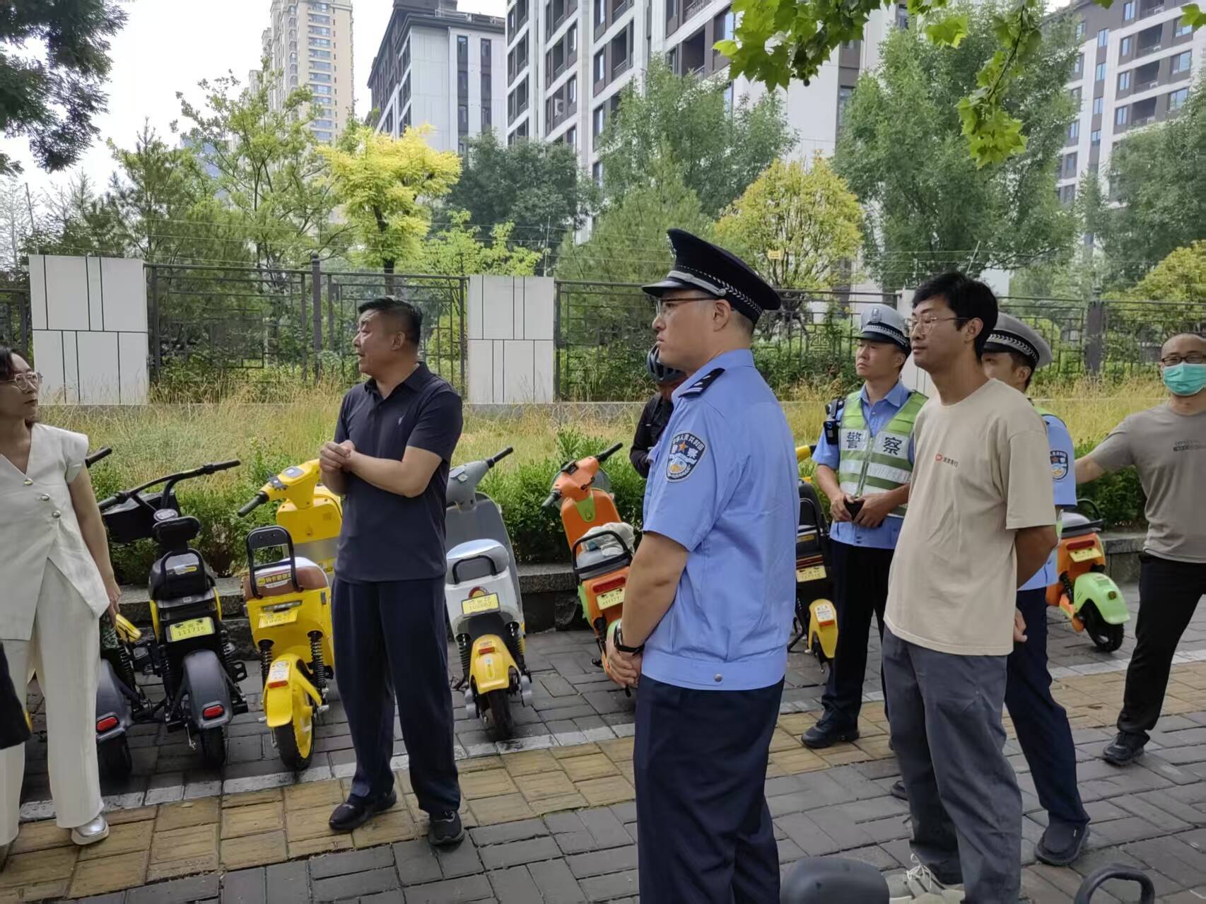 规范停放 强化管理！泰安交警城西大队开展共享单车综合治理