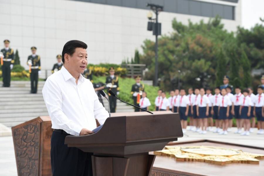 传习录丨重温总书记讲话 铭记历史，吾辈自强！