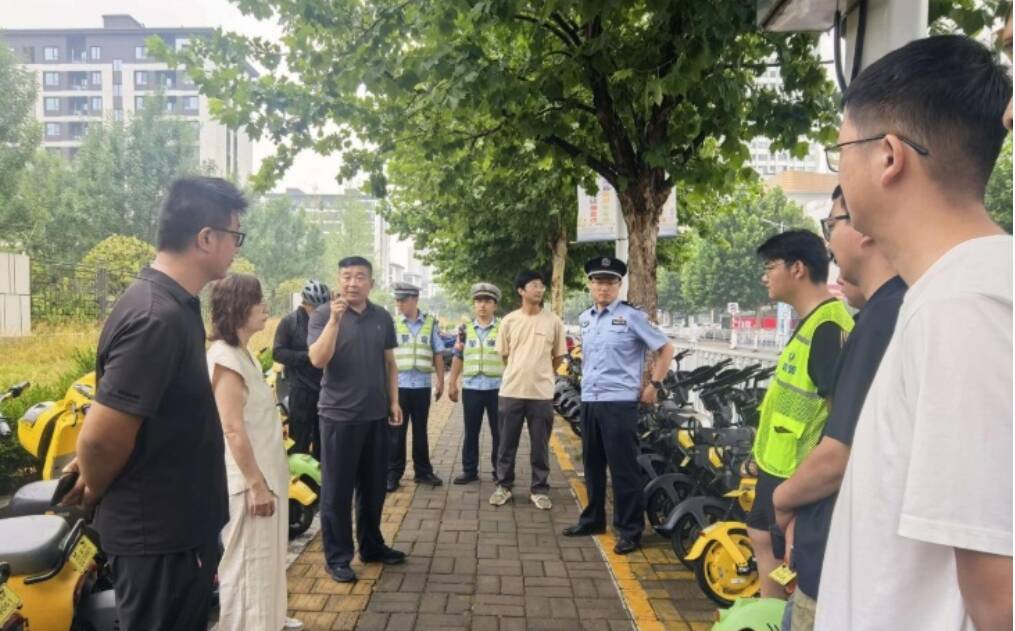 街头“会诊” 共享单车顽疾，泰安多部门联动整治优化市民游客出行环境