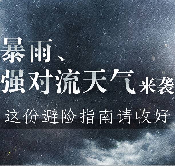 山东多地雨势强劲!暴雨、强对流天气来袭,这份避险指南请收好