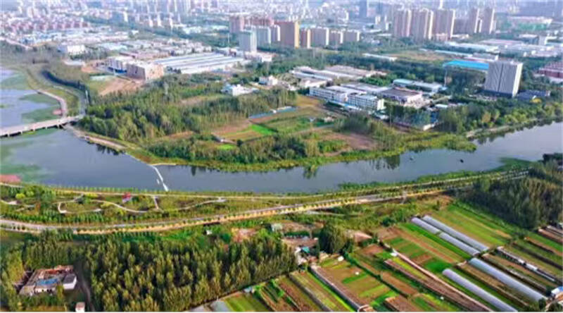 肥城：一河碧水向西流