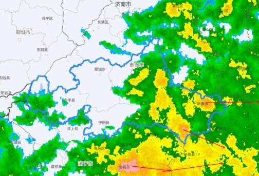闪电气象吧丨7月14日8时至15日15时，泰安平均降水量22.3毫米
