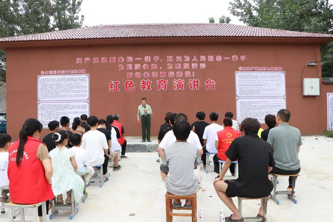 单县新时代文明实践站里军歌嘹亮庆“八一” 初心热血敬军魂