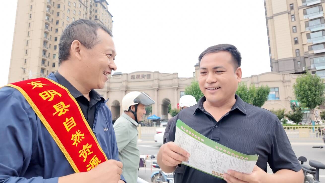 东明县开展测绘法宣传日暨国家版图意识宣传周活动