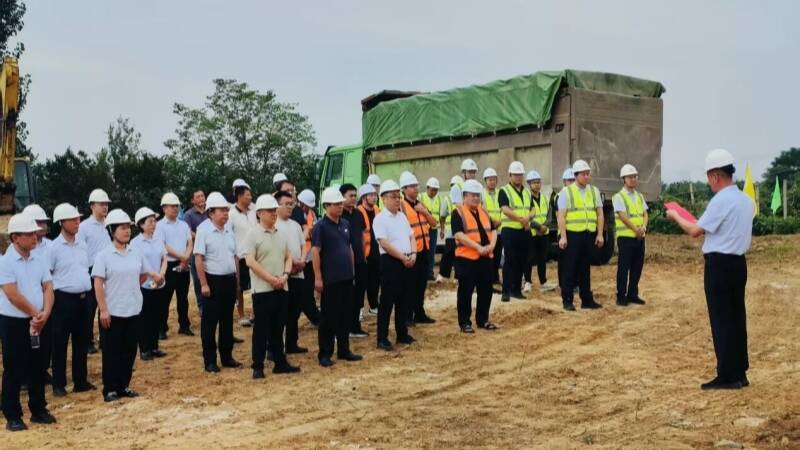 济枣高铁泰山区回迁安置楼正式开工建设